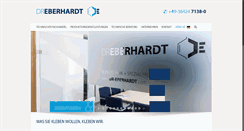 Desktop Screenshot of dr-eberhardt.com