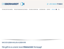 Tablet Screenshot of dr-eberhardt.com